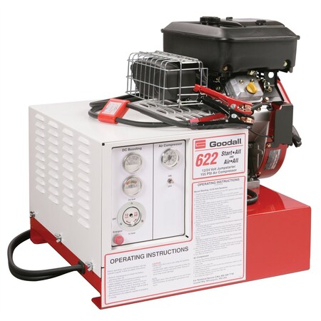 Goodall (GDL11622) Start All 12/24 Volt 700/400 Amp Generator with Air Compressor